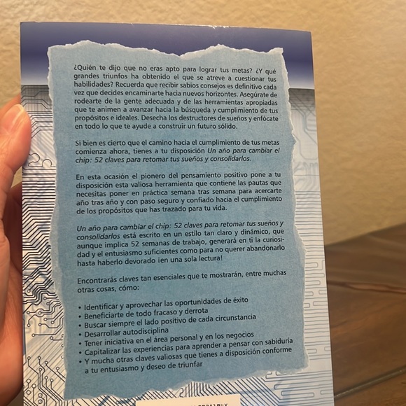 Un año para cambiar el CHIP by Napoleon Hill book - Picture 3 of 4